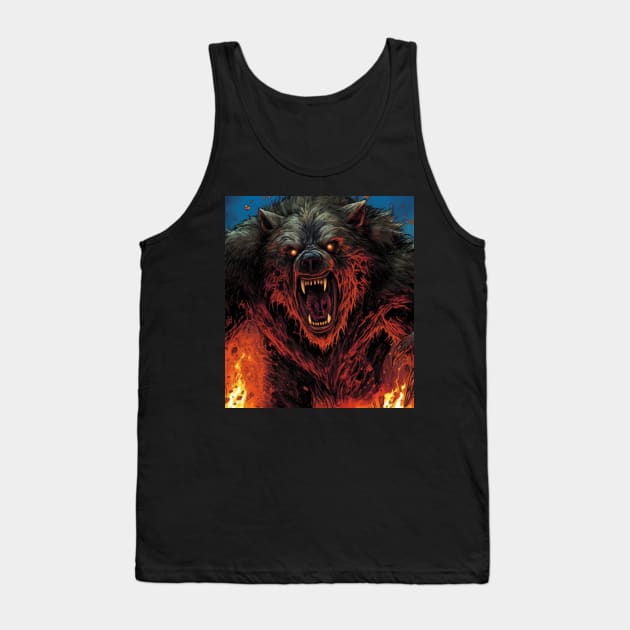 Diablo Druid Werebear Tank Top by Nightarcade